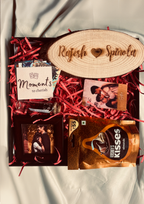 Timeless Treasure Hamper with chocolates, small frame, and personalized keepsakes – anniversary gift
