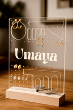 Multi-tier jewelry organizer stand – gift for her

