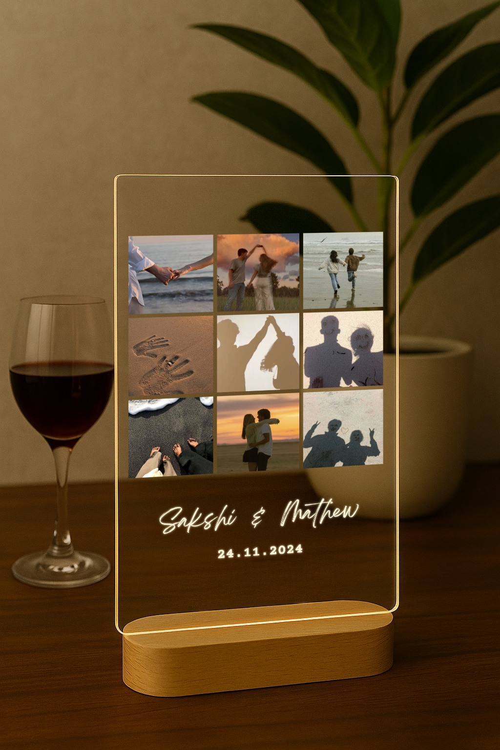 Customized collage for anniversary