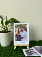 Close-up of personalized Moment Snaps – polaroid gift for her or him