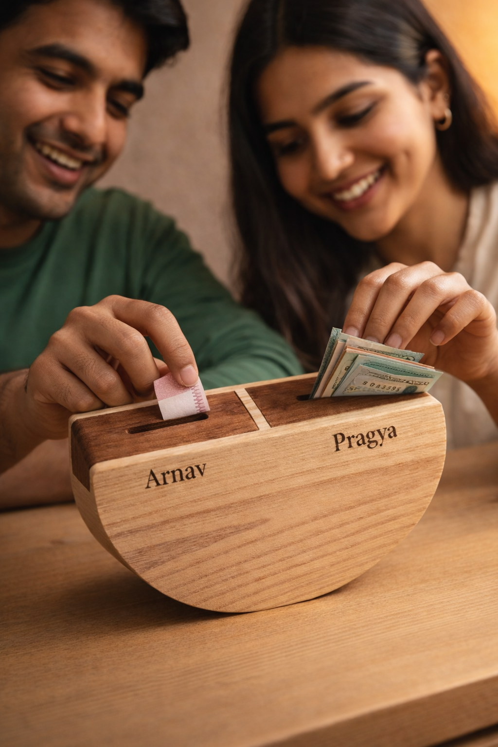 Couple Balance Piggy Bank – Fun Saving Bank for Couples