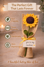 Sunflower Corchet  Bouquet