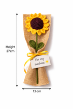 Sunflower Corchet  Bouquet