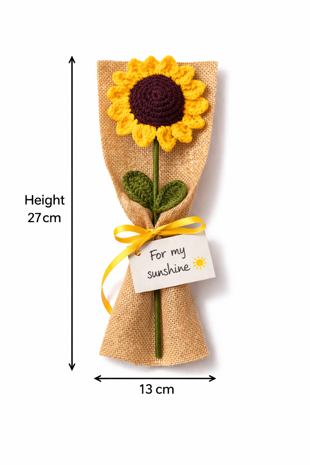 Sunflower Corchet  Bouquet