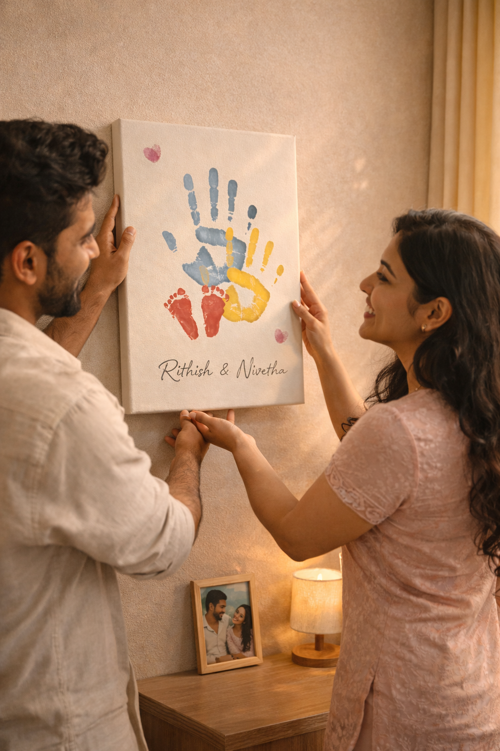 Family Hand/Foot Impression Canvas Kit