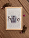Lyrically Proven personalized frame with photo and song lyrics – anniversary gift