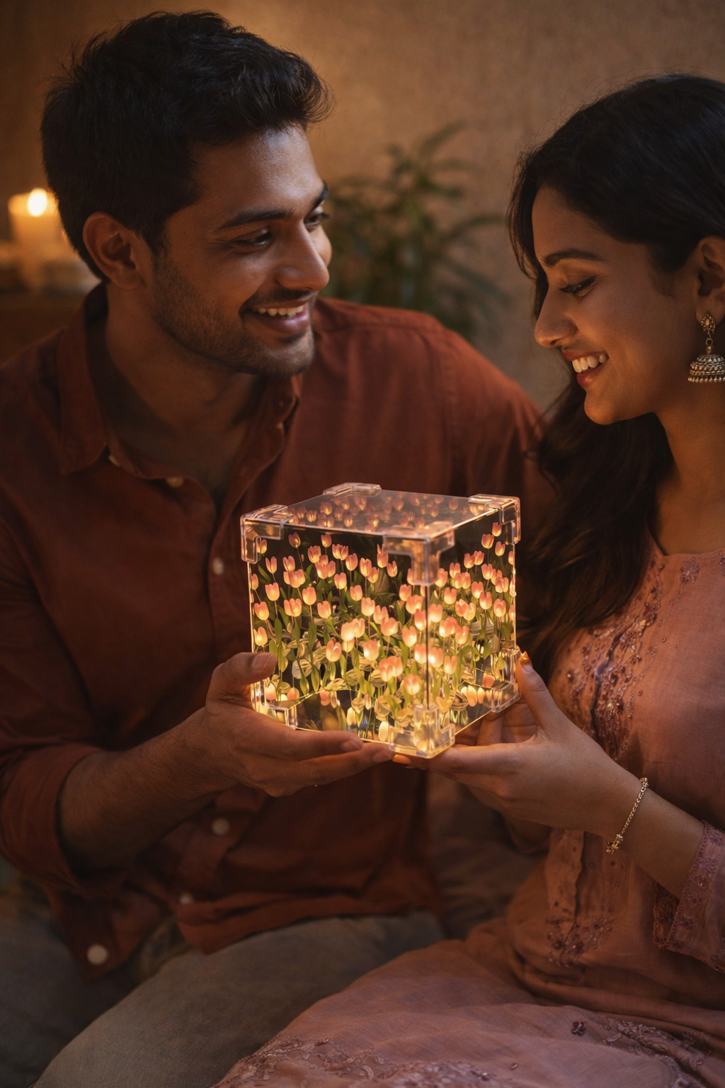 Infinite Tulip Garden Lamp