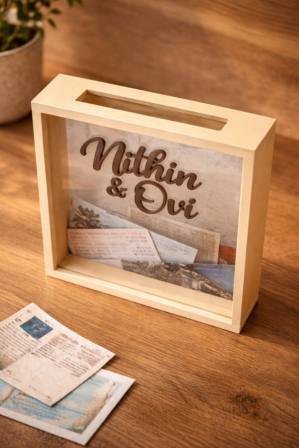 Personalized Travel Memory Box