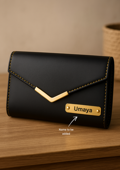 Personalized Women’s Wallet with Name – Elegant & Stylish