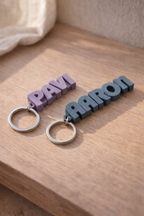 Personalized Glowing Name Keychain