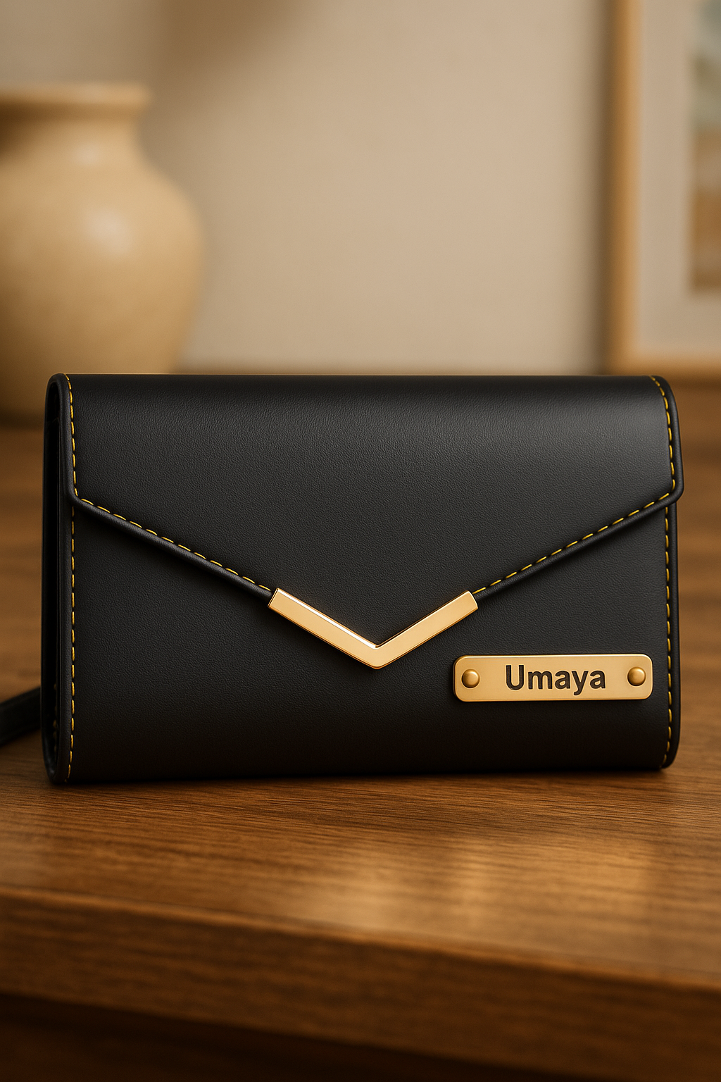 personalized women’s wallet with name – elegant & stylish