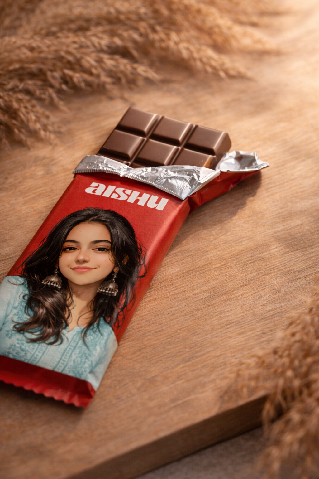 Personalized Photo Chocolate