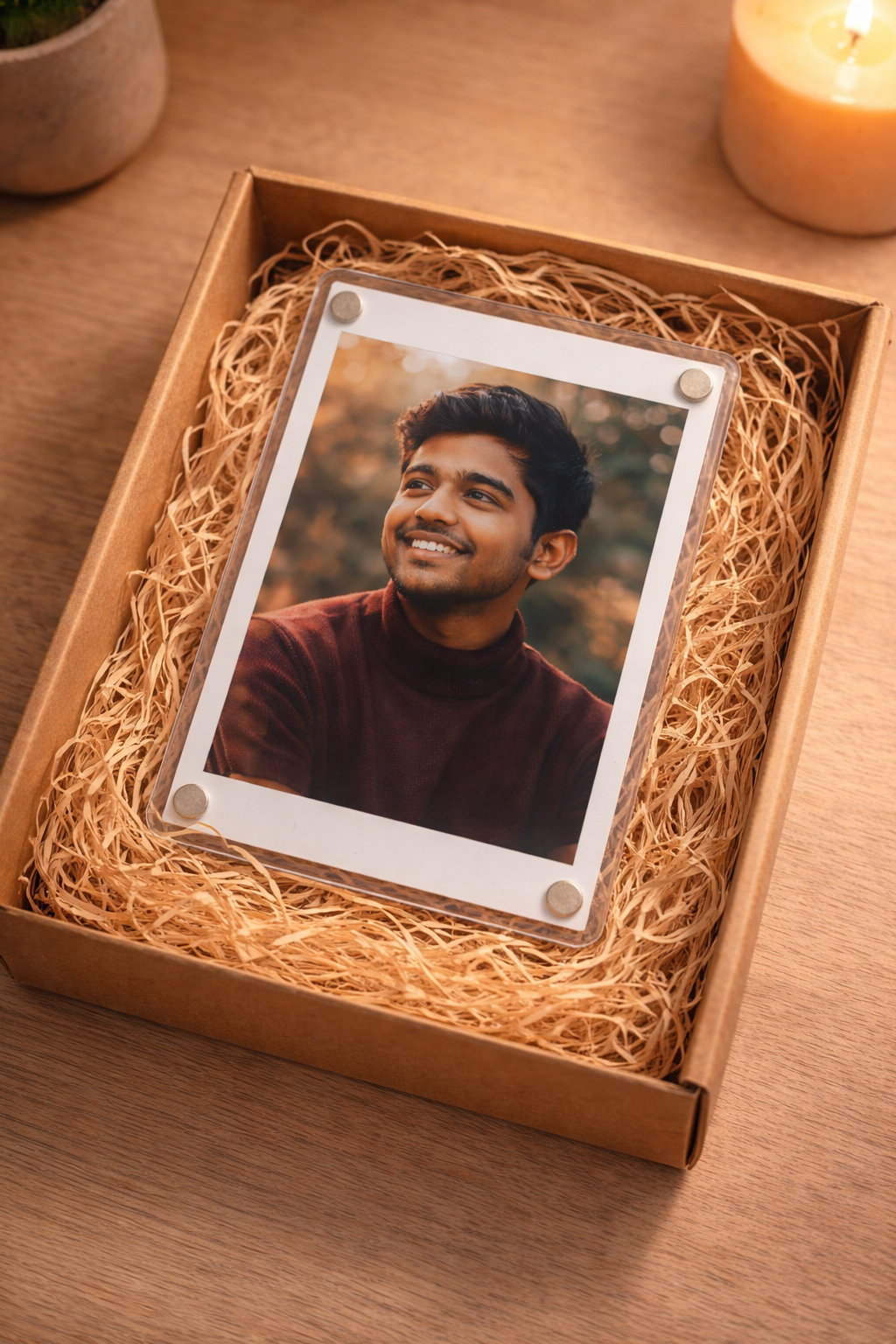 SnapFrame Polaroid Fridge Magnet