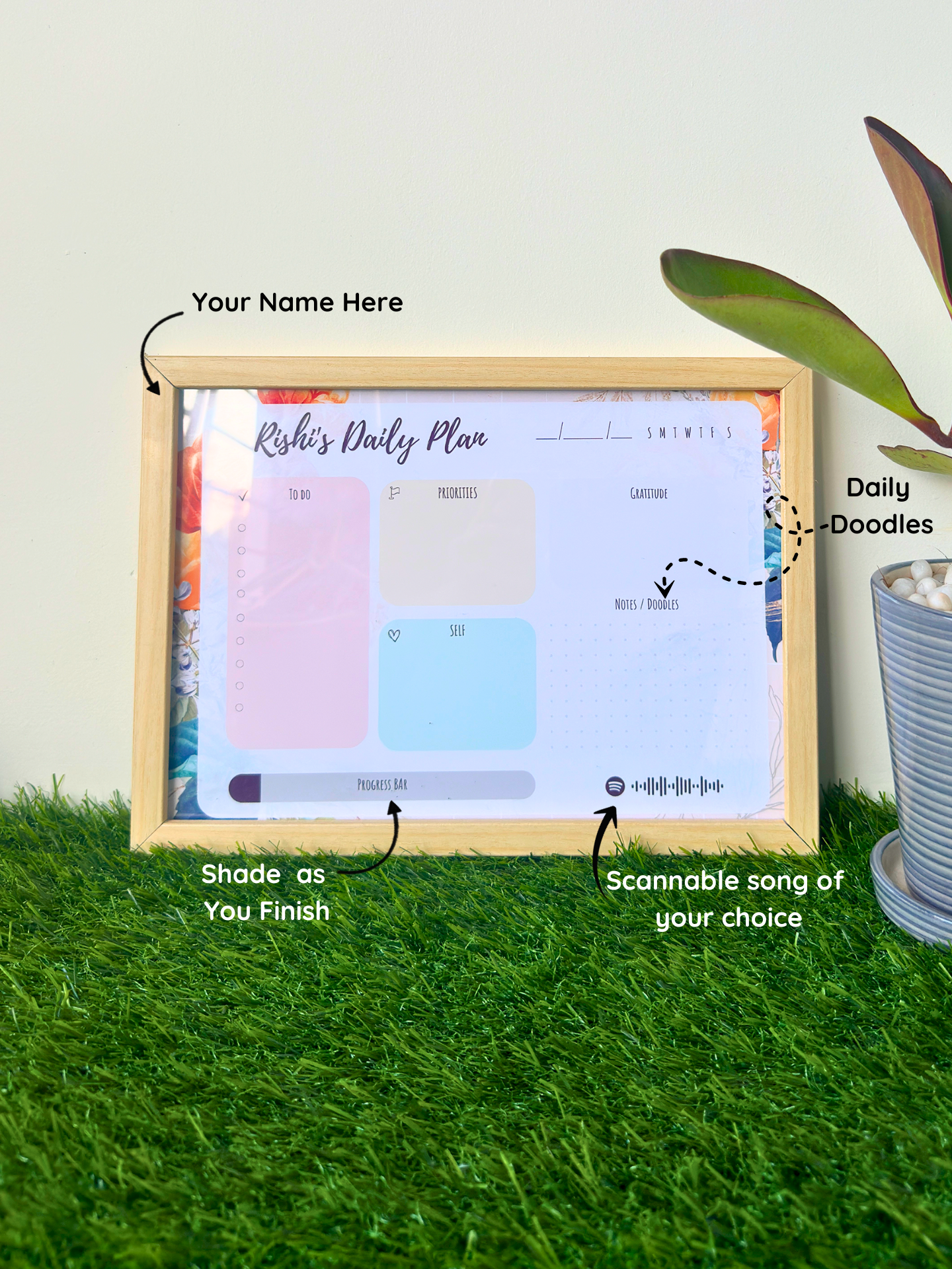 rewritable daily planner