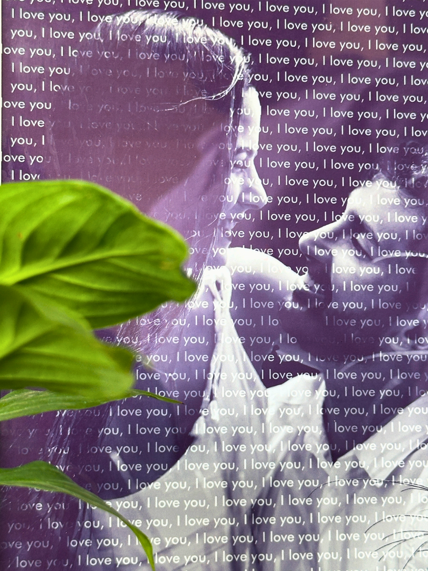 Emotional farewell or anniversary gift