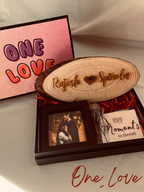 One Love Anniversary Box with curated love-themed gifts – best anniversary gift for couples