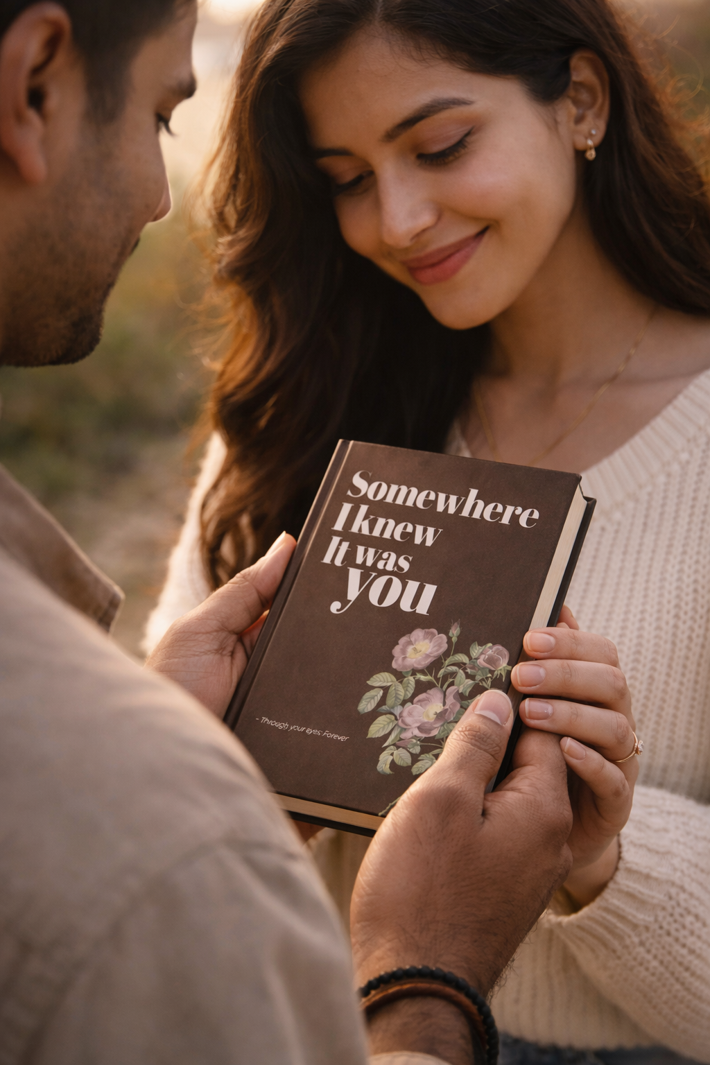 Customized Love Story Book – Personalized Romantic Novel with Your Story & Photos