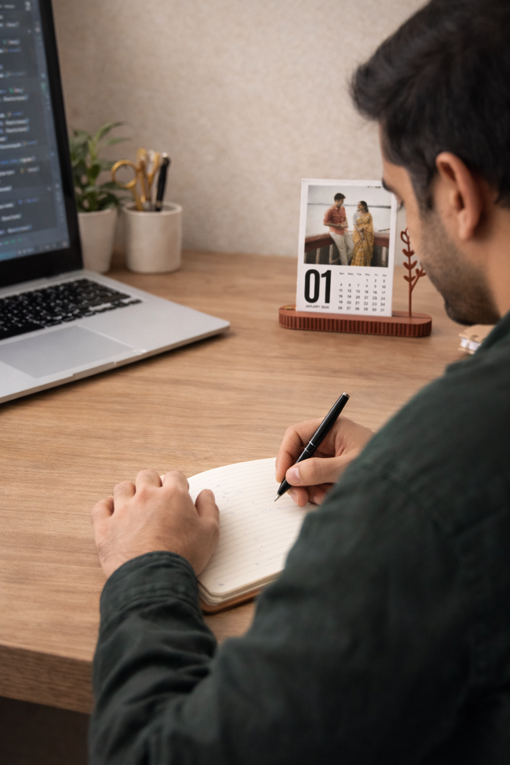 Personalized Table Top Calendar