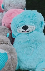 Breathing Teddy Bear with Soft Glow Light