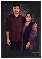 The Portrait Box – personalized framed artwork for birthdays or weddings