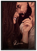 Unique illustrated portrait gift for friends or colleagues – Wishs India